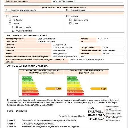 La Rosa Horská chata Cala Blanca (Menorca)